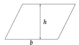 Aire d'un parallelogramme